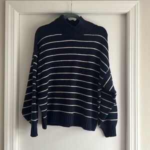 Gap navy striped sweater